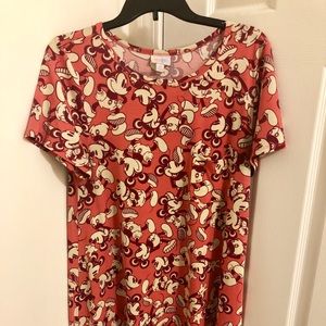 Pink and White Mickey Mouse Carly